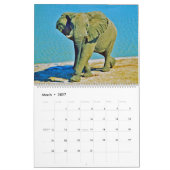 elephants  kalender (Mär 2027)