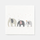Elephants Napkins Serviette (Vorderseite)