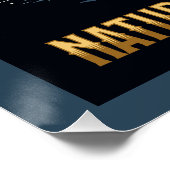 Elephants Nature's Gentle Giant Poster (Ecke)