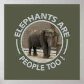 ELEPHANTS-Plakat Poster (Vorne)