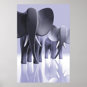 Elephants! Poster