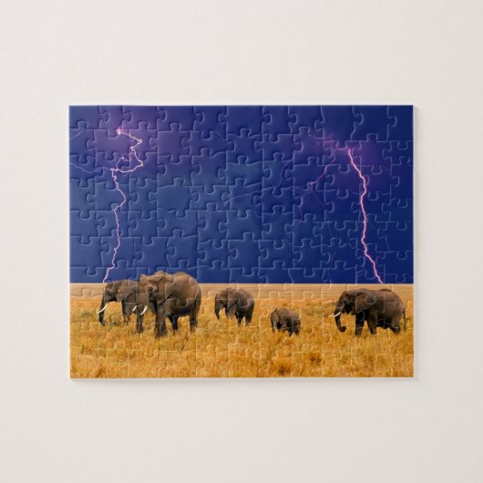 Elephants Puzzle (Horizontal)
