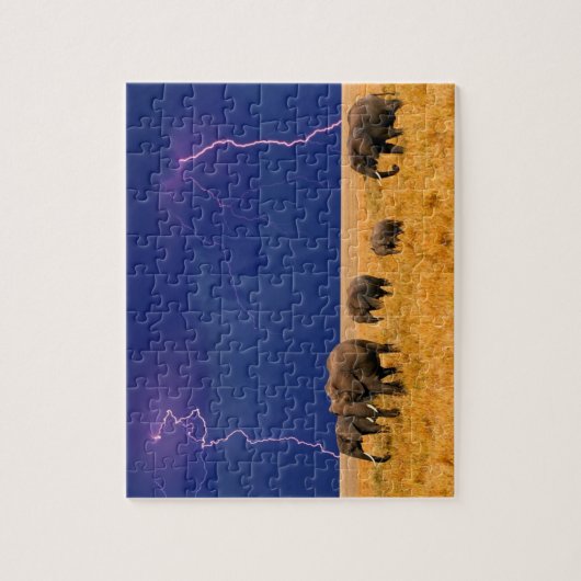 Elephants Puzzle (Vertikal)