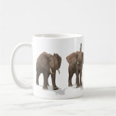 Elephants Quartett Kaffeetasse (Links)