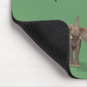 Elephants Quartett Mousepad (Ecke)