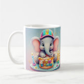 " ELEPHANTS SCHNELLFEIERSCHAFT " KAFFEETASSE (Links)