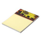 Elephants Sunset Notizblock (Rotiert)