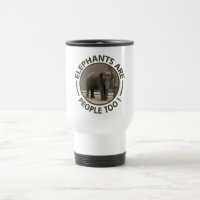 ELEPHANTS-Tasse - wählen Sie Stil & Farbe