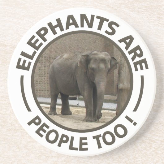 ELEPHANTS-Untersetzer Getränkeuntersetzer (Vorne)