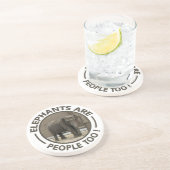 ELEPHANTS-Untersetzer Getränkeuntersetzer (Seite)