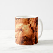 Elephants Woden Art Cabin Tasse (VorderseiteRechts)