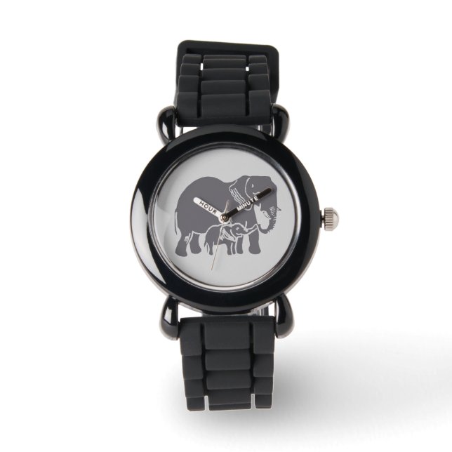 Elephants Wristwatch Armbanduhr (Vorderseite)