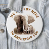 Elephats verdienen Respekt Button (Beispiel)
