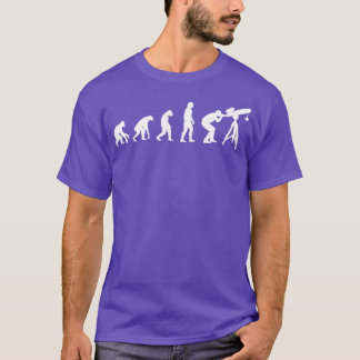 Elescope Galaxy Astronomie Astrologie Funny Evolut T-Shirt