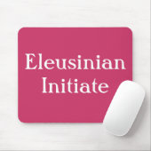 Eleusinian Initiate Mousepad (Mit Mouse)