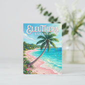 Eleuthera Bahamas Postkarte (Stehend Vorderseite)