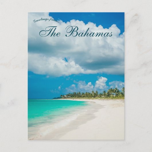 Eleuthera Die Bahamas Postkarte (Vorderseite)