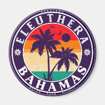 Eleuthera Island Bahamas Vintag Souvenirs 60er