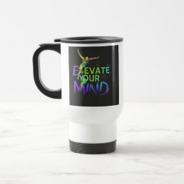 "Elevante your Mind" Reisecoffee Mug Reisebecher