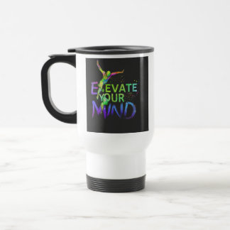 "Elevante your Mind" Reisecoffee Mug Reisebecher