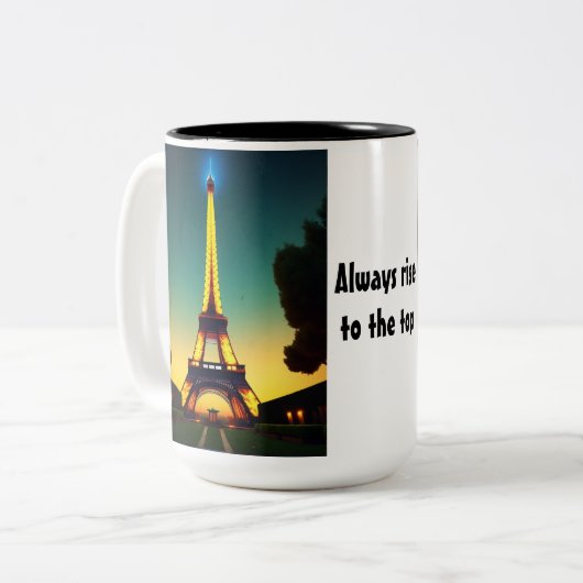 Elevate  zweifarbige tasse (Vorderseite Links)