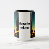 Elevate zweifarbige tasse (Mittel)