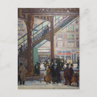 Elevated Columbus Avenue - Gifford Beal Postkarte