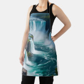 "Elevated Elegance - Waterfall Scene Cooking Schür Schürze (InSitu)