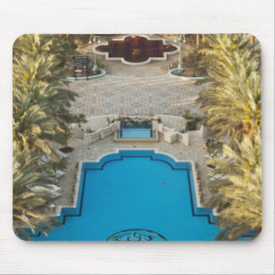 Elevated view Herods Palace Hotel swimming pool Mousepad