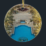 Elevated view Herods Palace Hotel Swimmingpool Keramikornament<br><div class="desc">Walter Bibikow\\COPYRIGHT Walter Bibikow / DanitaDelimont.com| Israel,  The Negev,  Eilat,  erhöhte Sicht Herods Palace Hotel Schwimmbad| AssetID: AS14 WBI0291</div>