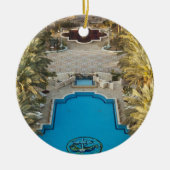 Elevated view Herods Palace Hotel Swimmingpool Keramikornament (Vorne)