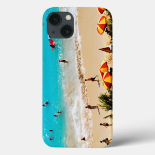 Elevated View Of Waikiki Beach Scene, Honolulu Case-Mate iPhone Hülle