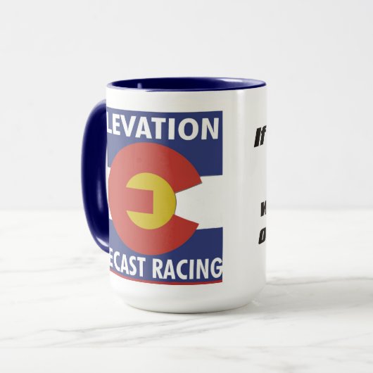 Elevation Diecast Kaffeepause Tasse (Vorderseite Links)