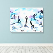 Elevation Leinwanddruck (Insitu (Holzboden))