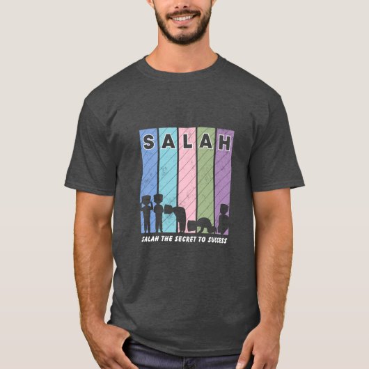 Elevation Your Faith: 'Salah the Secret to Success T-Shirt (Vorderseite)