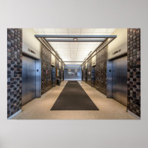 Elevator-Lobby Poster