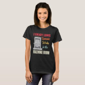 Elevator Mechanic Repairman T-Shirt (Vorne ganz)