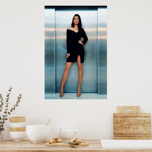 Elevator Queen Poster (Küche)