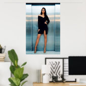 Elevator Queen Poster (Heimbüro)