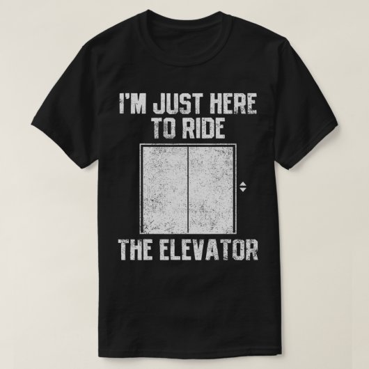 Elevator Riding T-Shirt (Design vorne)