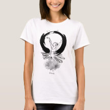 Élevé Ballerina Enso Minimalist T-Shirt