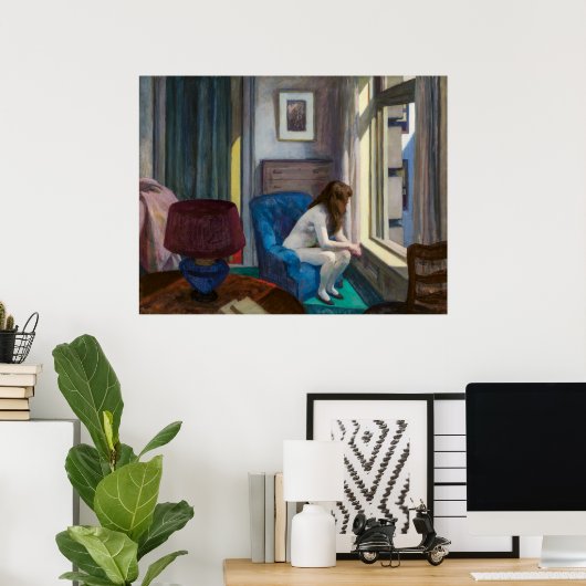 Eleven AM | Edward Hopper | Poster (Heimbüro)