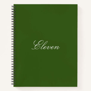 "Eleven" Notizblock
