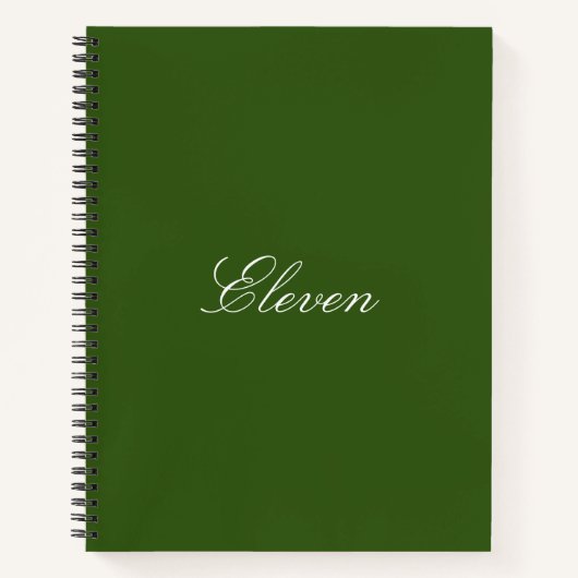 "Eleven" Notizblock (Vorderseite)