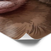 Eleven Stoic Ferrets Poster Wine Art (Ecke)