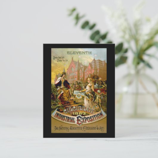 Eleventh Cincinnati Industriemesse Postkarte (Stehend Vorderseite)
