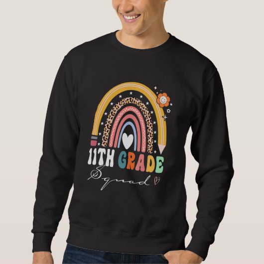 Eleventh Rainbow Phantastisch Teacher Sweatshirt (Vorderseite)