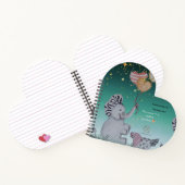 'Eleze' - Elephant Boganhues Print Spiral Notebook Notizblock (Innenseite)