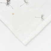 "Eleze Elephant & Polka Hen" Fleecedecke (Ecke)