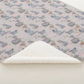 "Eleze Elephant & Polka Hen" Sherpadecke (3/4)